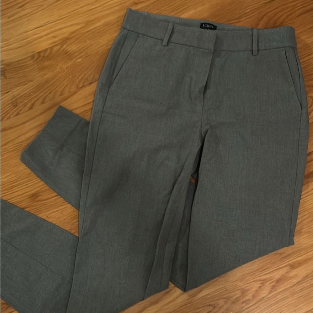 Women’s J Crew grey suit pants